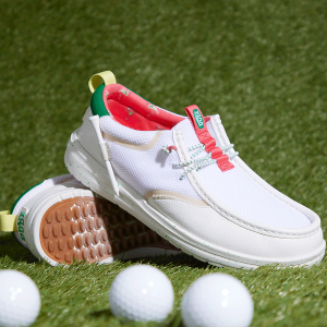 wally golf essentials white/wood ash