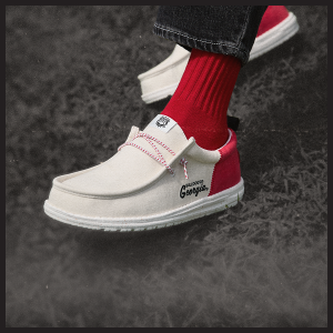 wally funk georgia bulldogs varsity red/chalk