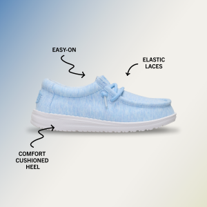 wally toddler stretch jersey heather black