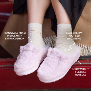 wendy slipper cozy light pink