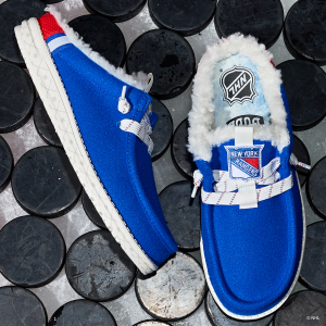 nhl® new york rangers® wally slip varsity blue/red