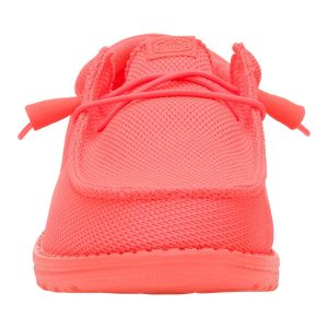 wally funk mono fiery coral