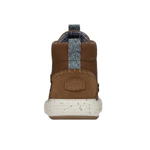 reyes boot leather tobacco brown