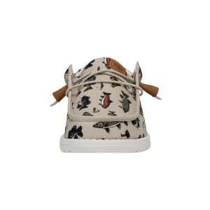 wally fish lure white