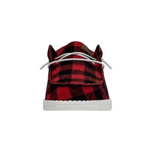 wally buffalo plaid red and black plaid