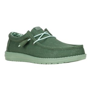 wally stretch canvas duck green/iceberg green
