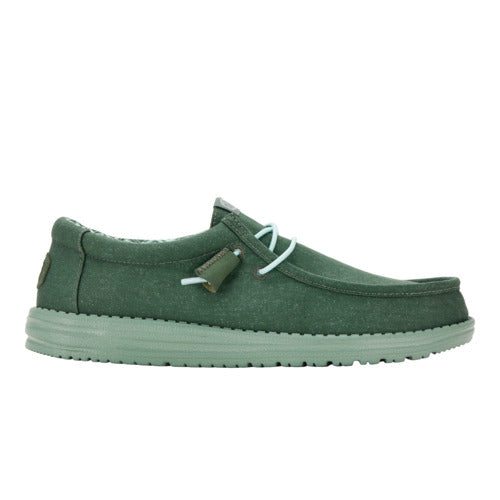 wally stretch canvas duck green/iceberg green