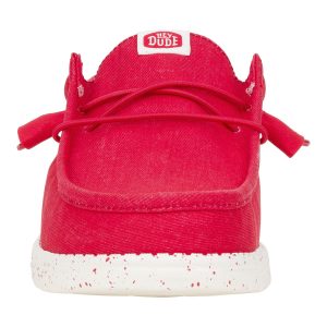 wally stretch canvas savvy red