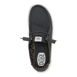 wendy stretch canvas black