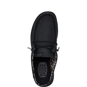 wally slip stretch canvas black/black