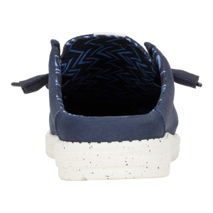 wally slip stretch canvas navy