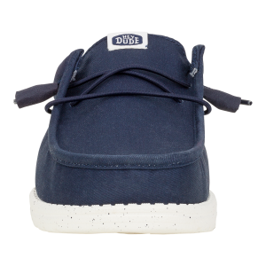 wally slip stretch canvas navy