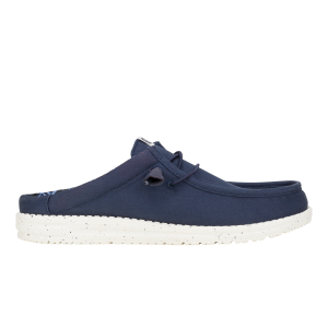 wally slip stretch canvas navy