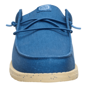 wally slip stretch canvas ensign blue/boulder tan