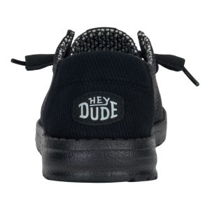 wendy stretch sox black/black