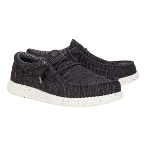 wally stretch sox black/white