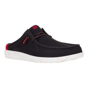 wally slip varsity black/red