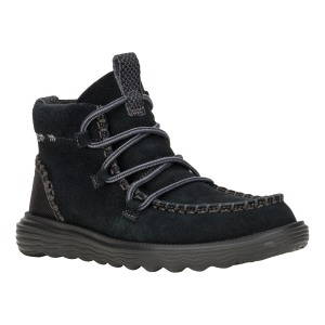 reyes suede black/black