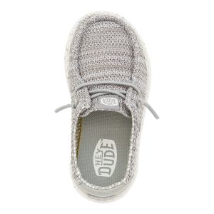 wally toddler stretch sox grey