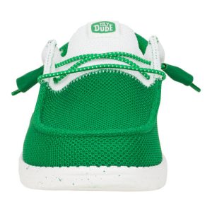 wally tri varsity mesh green/white
