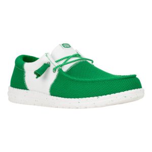 wally tri varsity mesh green/white