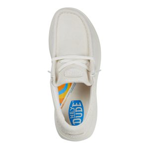 wendy comf suede ivory