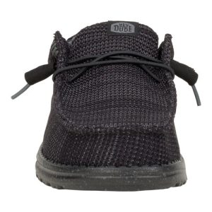 wally stretch sox wide black