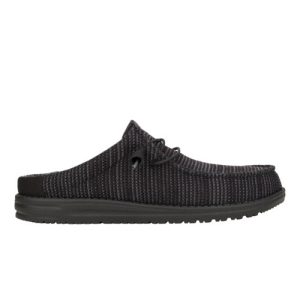 wally slip stretch sox black