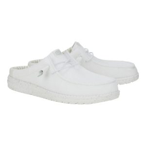 wally slip stretch sox white