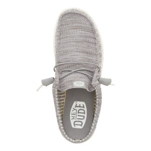 wally slip stretch sox granite grey