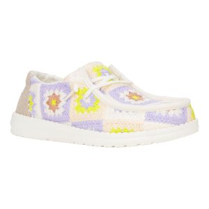 wendy cottage crochet egret/lavender/multi