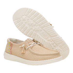 wendy perf canvas irish cream