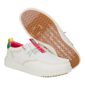 wally golf essentials white/wood ash