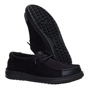 wendy work ce slip resistant wide black
