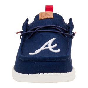 mlb braves™ wally funk braves navy/white