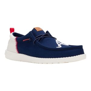 mlb braves™ wally funk braves navy/white