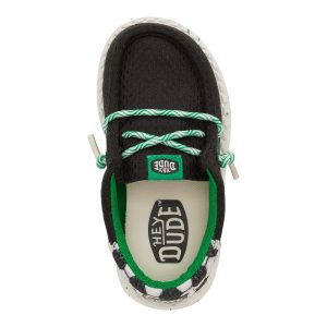 wally funk toddler sports black