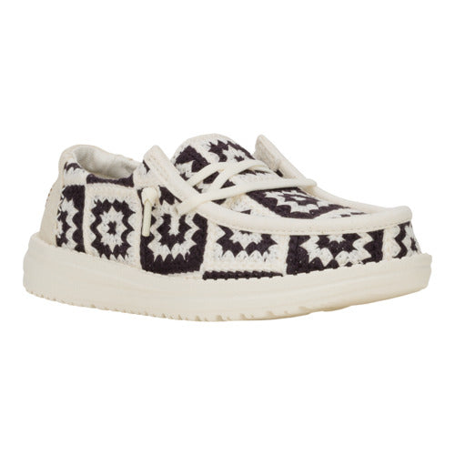 wendy youth cottage crochet black/multi