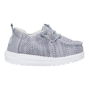 lildude slip on core grey/white