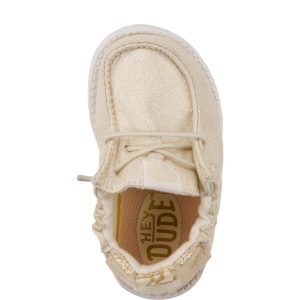 lildude infant slip on novelty champagne glitter