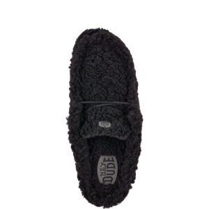 wendy slipper cozy black/black