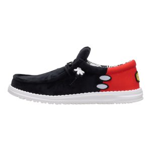 disney mickey mouse wally mickey black/red