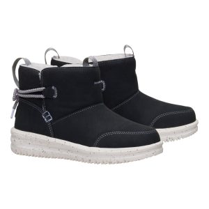 camden bow boot youth cozy black
