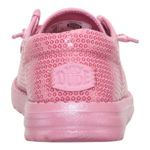 wendy funk mono sequin foxglove pink