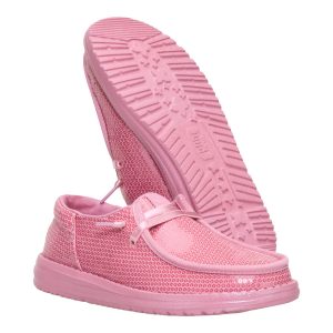 wendy funk mono sequin foxglove pink