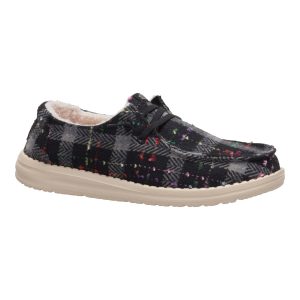 wendy confetti plaid cozy black/multi