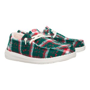 wendy confetti plaid cozy red/green/multi