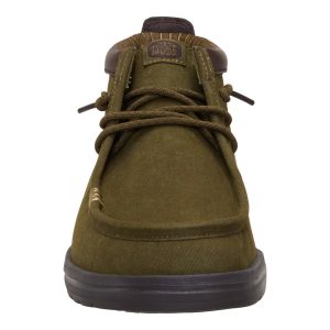 wally mid gripr vin classic dark olive/mole brown