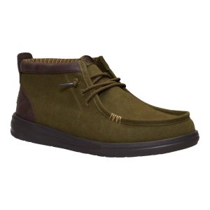 wally mid gripr vin classic dark olive/mole brown