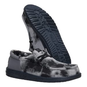 wally funk over dye black/granite grey